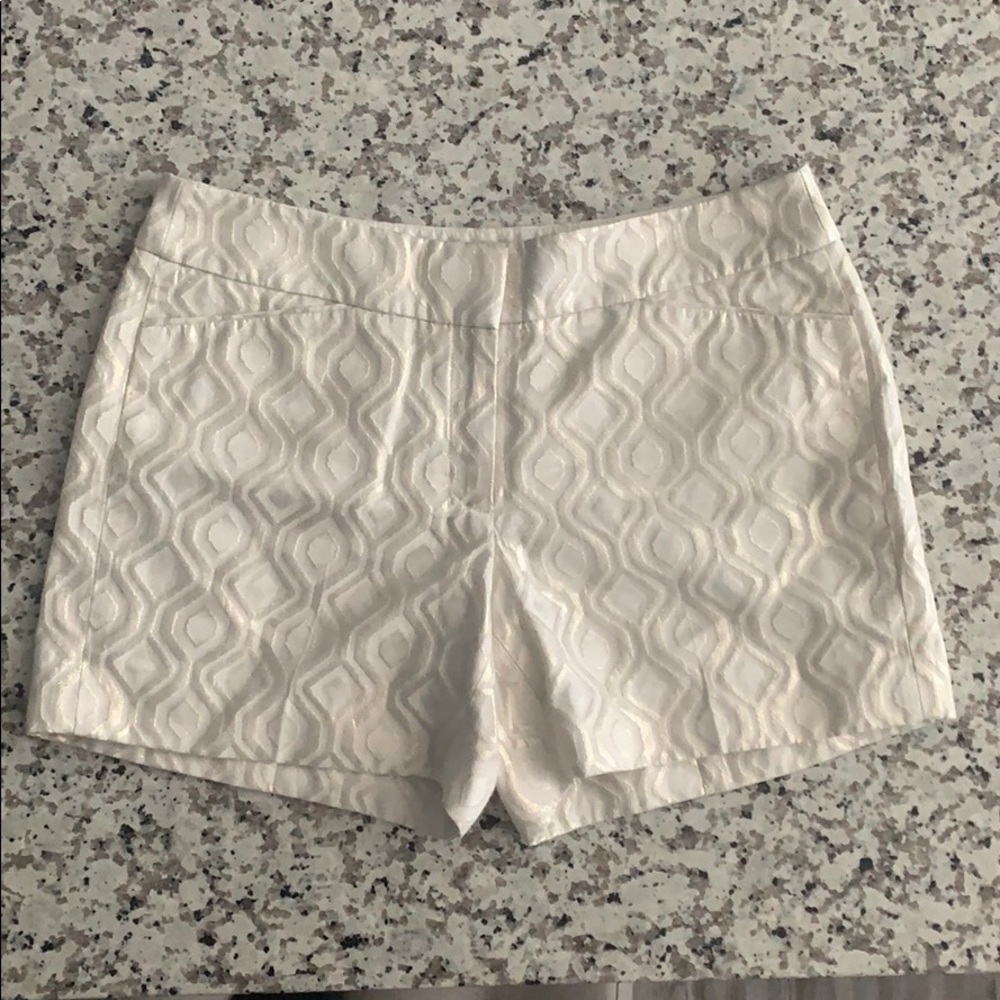 White House Black Market Shiny Shorts